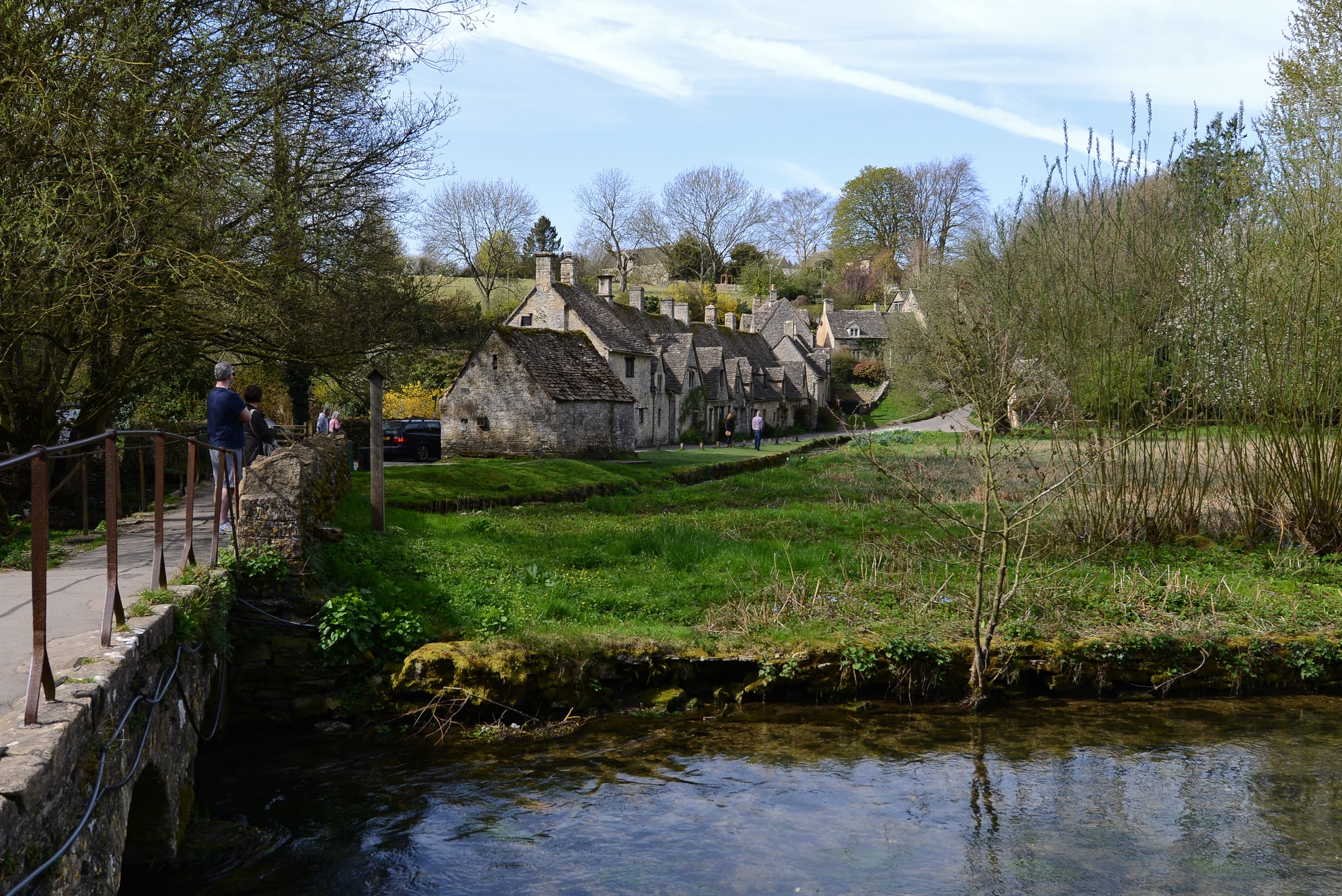 Rack Isle and the River Coln, country walk in Bibury
