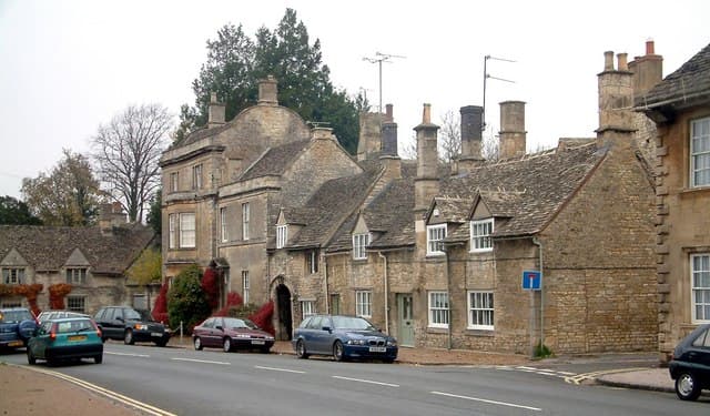 View of Burford gateway town